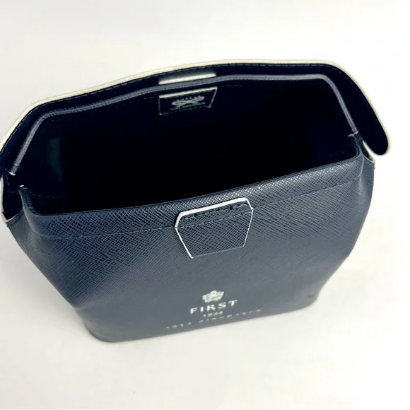 Anya Hindmarch toiletry makeup bag - Graphite/Blk color - Picture 6 of 6